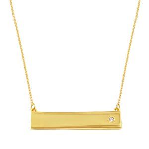 Gold Plated Charm Necklace